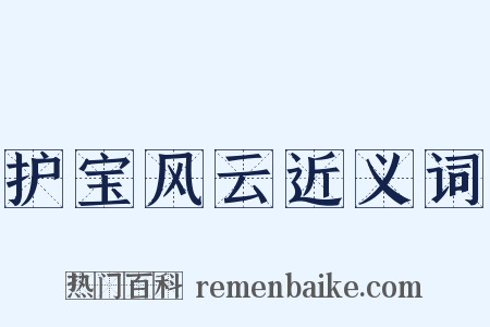 护宝风云近义词是什么意思的图片
